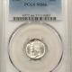 Mercury Dimes 1929-S MERCURY DIME – PCGS MS-65 FB, FLASHY GEM!