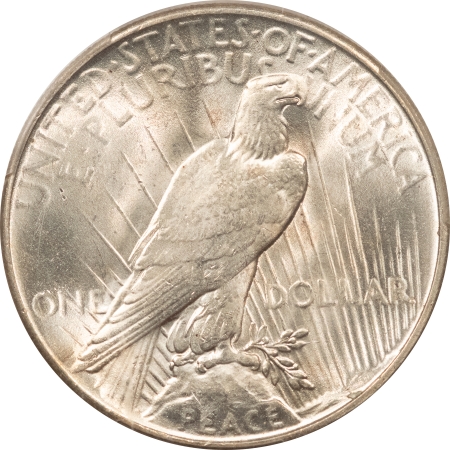 New Certified Coins 1935 PEACE DOLLAR – PCGS MS-64, FLASHY WHITE!