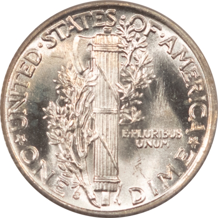 CAC Approved Coins 1940-S MERCURY DIME – PCGS MS-65 FB, BLAZING GEM! CAC APPROVED!