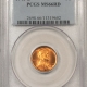 Lincoln Cents (Wheat) 1942-D LINCOLN CENT – PCGS MS-66 RD, LUSTROUS, PRETTY!