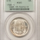 New Certified Coins 1925 VANCOUVER COMMEMORATIVE HALF DOLLAR – PCGS MS-64, FLASHY WHITE!