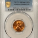 Lincoln Cents (Wheat) 1942-D LINCOLN CENT – PCGS MS-66 RD, LUSTROUS, PRETTY!