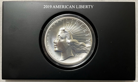 American Silver Eagles 2019-P AMERICAN LIBERTY SERIES 2.5 OZ HIGH RELIEF SILVER MEDAL GEM SPECIMEN, OGP