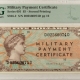 MPCs (Military Payment Certificates) MILITARY PAYMENT CERTIFICATE-SERIES 681, $10, FIRST PRINTING, PMG CH AU-58 EPQ