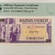 MPCs (Military Payment Certificates) MILITARY PAYMENT CERTIFICATE-SERIES 691, $5, SECOND PRINTING, PMG CHOICE UNC 64!