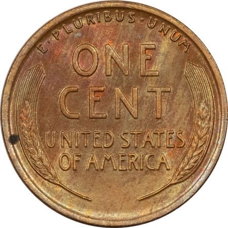 Lincoln Cents (Wheat) 1920 LINCOLN CENT – UNCIRCULATED, GORGEOUS MINT GREEN W/WOOD GRAIN TONING