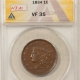 Coronet Head Large Cents 1846 CORONET HEAD LARGE CENT, SMALL DATE N-6, R-1 – NGC MS-62 BN, SMOOTH, CHOICE