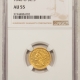 New Certified Coins 1870 $2 NEWFOUNDLAND GOLD, D-2 NO DOT AFTER NFLD, KM-5 – PCGS AU-55, EARLY DATE!