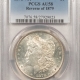 Morgan Dollars 1878-CC MORGAN DOLLAR – ANACS MS-64, LUSTROUS & PRETTY! CARSON CITY!