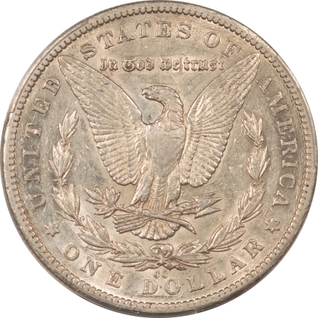 Morgan Dollars 1893-CC MORGAN DOLLAR – PCGS XF-45, FLASHY & LOOKS AU, WELL-STRUCK!