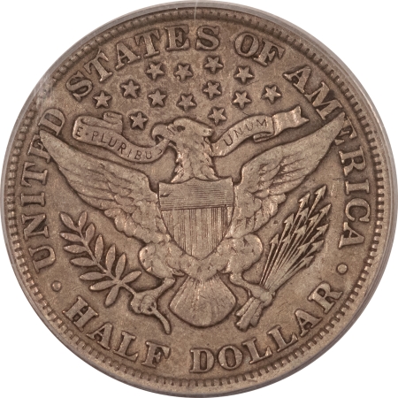 Barber Halves 1898 BARBER HALF DOLLAR – PCGS VF-30 CAC, POP 2 @ CAC! WHOLESOME!