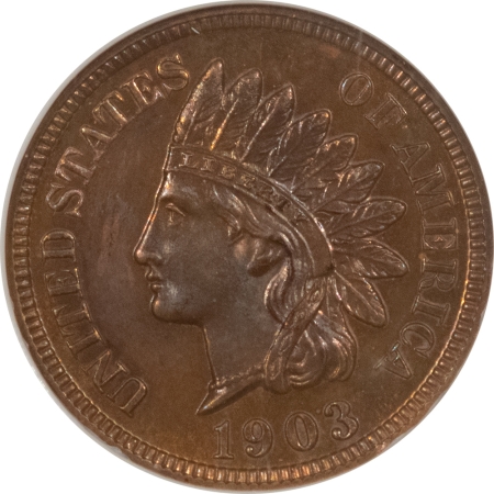 Indian 1903 PROOF INDIAN CENT – NGC PF-64 BN, OLD FATTIE! PREMIUM QUALITY!