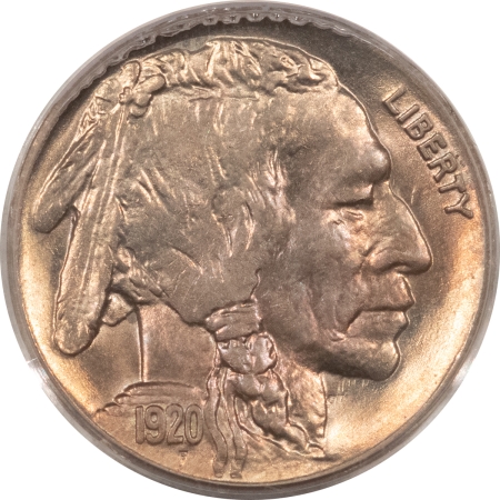 Buffalo Nickels 1920 BUFFALO NICKEL – PCGS MS-65, GEM!