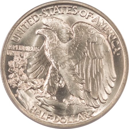 New Certified Coins 1942-S WALKING LIBERTY HALF DOLLAR – PCGS MS-64, BLAST WHITE