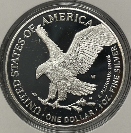 American Silver Eagles 2023 $1 PROOF AMERICAN SILVER EAGLE 1 OZ, U.S. MINT CONGRATULATIONS SET GEM, OGP