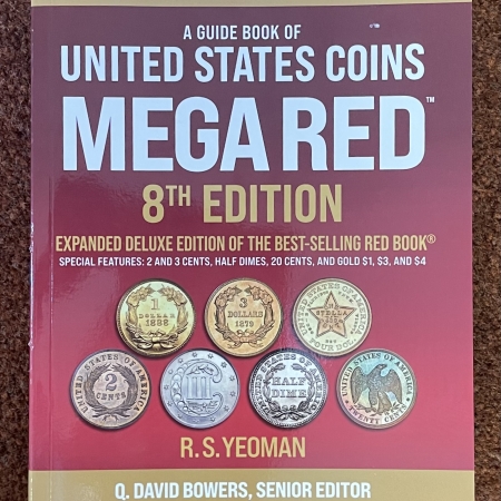 Other Numismatics GUIDE BOOK OF UNITED STATES COINS “MEGA-RED” 8TH EDITION, OFFICIAL RED BOOK $60!
