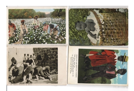 Miscellaneous COLLECTION OF 67 DIFFERENT BLACK POSTCARDS, REAL PHOTOS, GREAT THEMES-1900-20s!