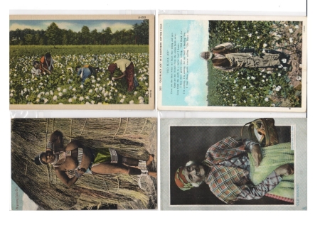 Miscellaneous COLLECTION OF 67 DIFFERENT BLACK POSTCARDS, REAL PHOTOS, GREAT THEMES-1900-20s!