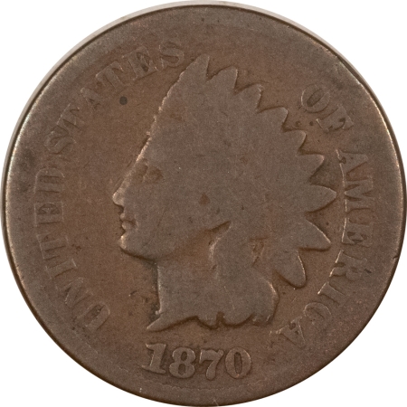 Indian 1870 INDIAN CENT – CIRCULATED!