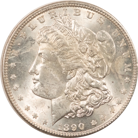 Morgan Dollars 1890 MORGAN DOLLAR – FROSTY WHITE UNCIRCULATED!