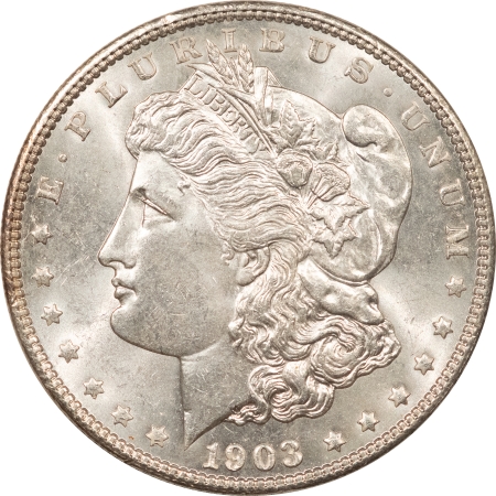 Morgan Dollars 1903 MORGAN DOLLAR – UNCIRCULATED, WHITE AND LUSTROUS!