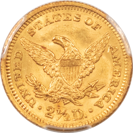 $2.50 1907 $2.50 LIBERTY GOLD – PCGS MS-64, FLASHY