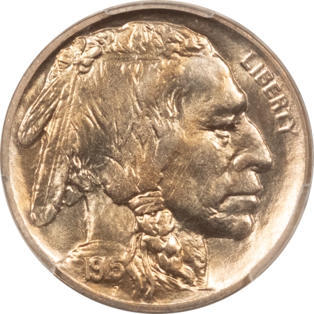 Buffalo Nickels 1915 BUFFALO NICKEL – PCGS MS-65, BLAZING LUSTER! GEM!