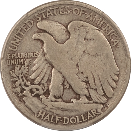 New Certified Coins 1919-S WALKING LIBERTY HALF DOLLAR – PCGS F-12