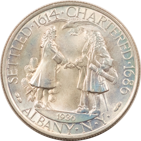 New Store Items 1936 ALBANY COMMEMORATIVE HALF DOLLAR – UNCIRCULATED! VERY PRETTY!