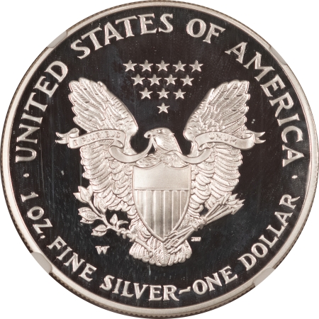 American Silver Eagles 2006-W $1 PROOF AMERICAN SILVER EAGLE, 1 OZ – NGC PF-70 ULTRA CAMEO!