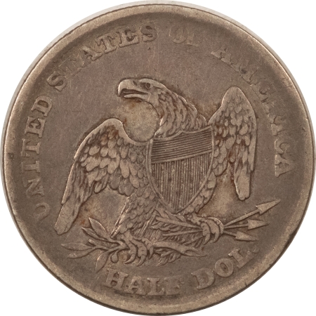 Early Halves 1838 CAPPED BUST HALF DOLLAR- HIGH GRADE CIRCULATED EXAMPLE!