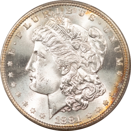 Morgan Dollars 1881-S MORGAN DOLLAR – PCGS MS-67, SUPERB GEM W/ GORGEOUS REVERSE!