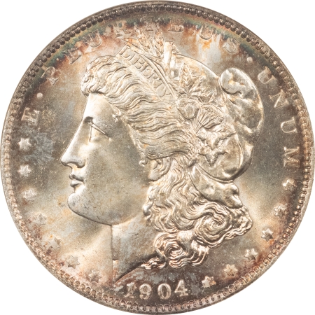 Morgan Dollars 1904-O MORGAN DOLLAR – ANACS MS-65, OLD ANA HOLDER! #NJ6857 PREMIUM QUALITY!