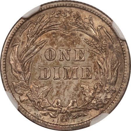 Barber Dimes 1909-O BARBER DIME – NGC AU-58