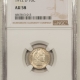 Barber Dimes 1912-S BARBER DIME – NGC AU-58