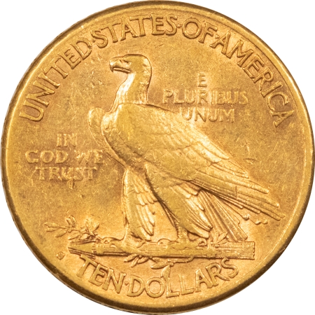 $10 1912-S $10 INDIAN GOLD – ORIGINAL! ABOUT UNCIRCULATED, BETTER DATE!