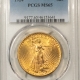 $20 1920 $20 ST GAUDENS GOLD – PCGS MS-63, PREMIUM QUALITY! TOUGHER DATE!