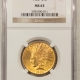 $5 1908-D $5 INDIAN GOLD – NGC MS-63, TOUGH DATE! CHOICE!