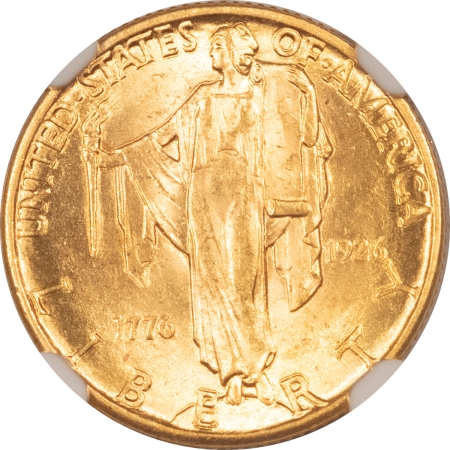 Gold 1926 SESQUICENTENNIAL $2.50 GOLD COMMEM NGC MS-64