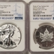 American Silver Eagles 2011-P 1 OZ AMERICAN SILVER EAGLE REVERSE PROOF NGC PF-70 EARLY RELEASE 25TH SET