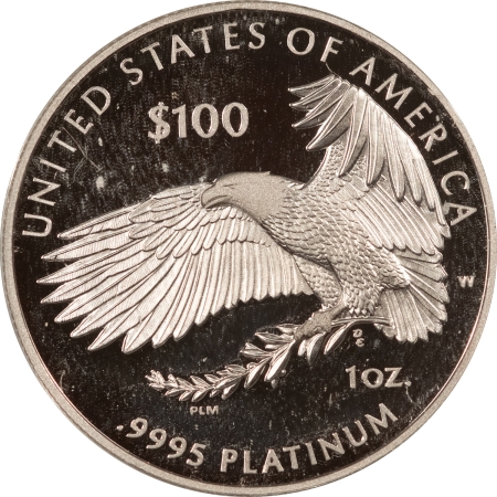 American Platinum Eagles 2020-W 1 OZ PROOF $100 PLATINUM AMERICAN EAGLE – PURSUIT OF HAPPINESS GEM W/ OGP