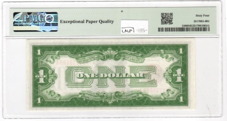 New Store Items 1928 $1 LEGAL TENDER US NOTE, FR-1500, PMG CH CU-64 EPQ, BRIGHT & GORGEOUS!