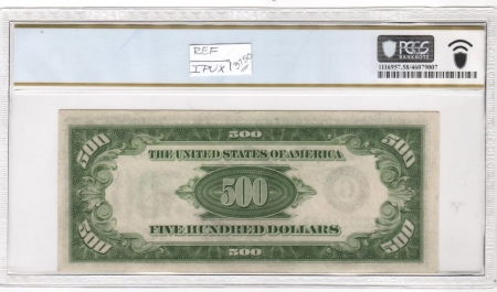 New Store Items 1934-A $500 FEDERAL RESERVE NOTE, CHICAGO, FR-2202G, PCGS CH AU-58 PPQ-LOOKS UNC