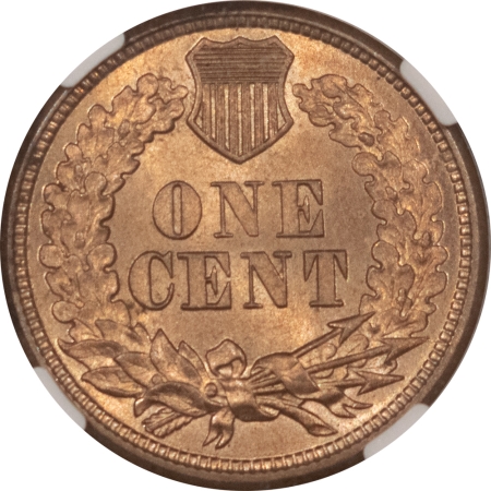 Indian 1861 INDIAN CENT – NGC MS-65, ORIGINAL GEM!