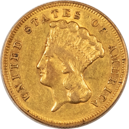 $3 1874 $3 DOLLAR GOLD – HIGH GRADE EXAMPLE!