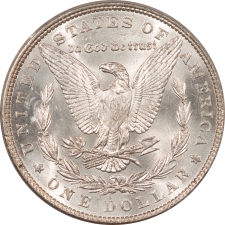 Morgan Dollars 1886 MORGAN DOLLAR – PCGS MS-64, BLAST WHITE!