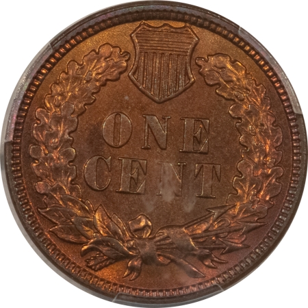 Indian 1886 INDIAN CENT, VARIETY 2 – PCGS MS-64 RB, SCARCE, NICE LOOK!