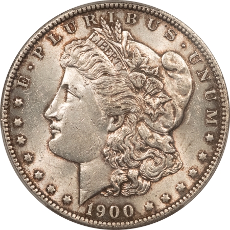 Morgan Dollars 1900/O-CC MORGAN DOLLAR – PCGS AU-58, LUSTROUS!