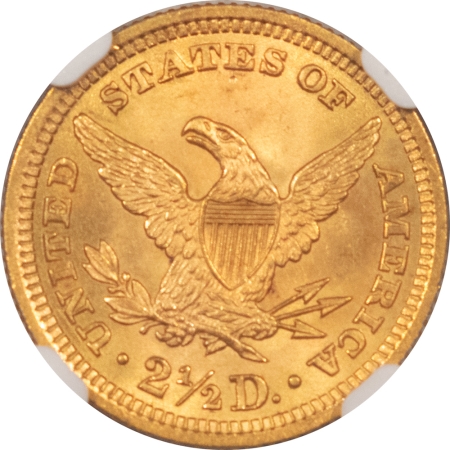 $2.50 1901 $2.50 LIBERTY GOLD – NGC MS-66, GREAT SKIN!