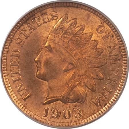 Indian 1903 INDIAN CENT – PCGS MS-64 RD